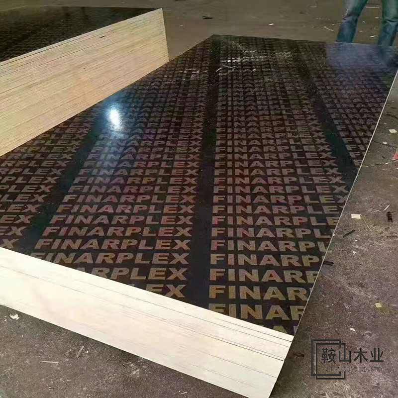 建筑施工模板规范广西福嘉9层黄面建筑复模板厂武汉覆膜板工程用架板防水胶合板