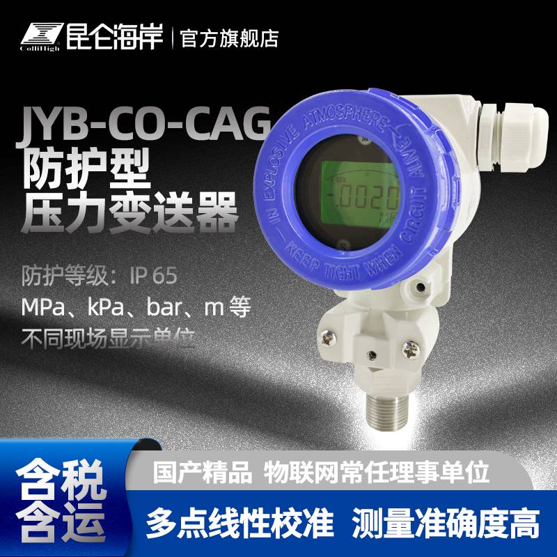 昆仑海岸防护型压力变送器（JYB-CO-CAG）