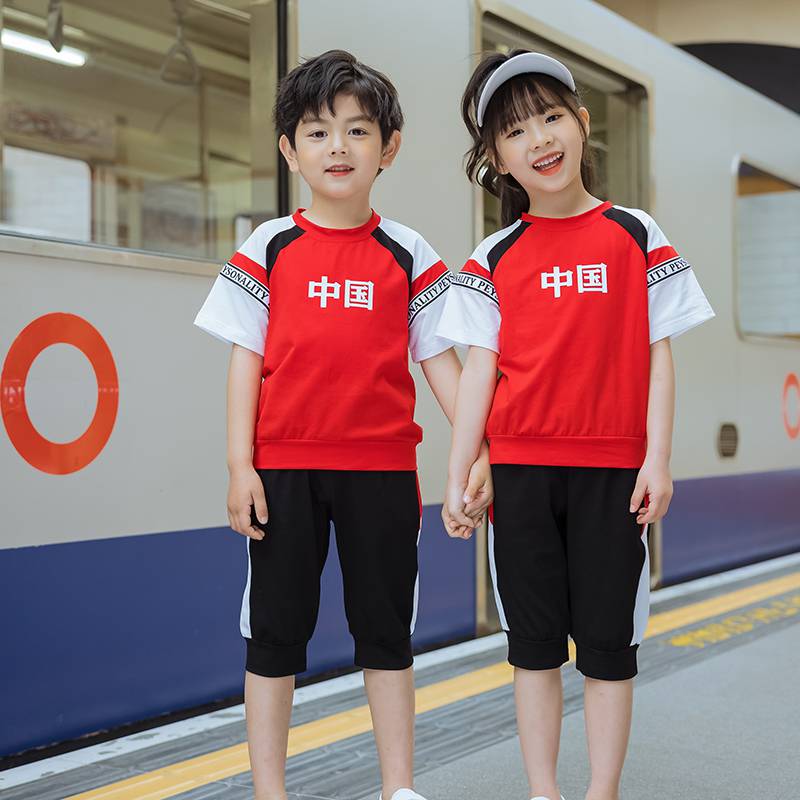 赣州高中学生幼儿园园服厂短裙民族风夏季南昌可乐宝贝定购校服