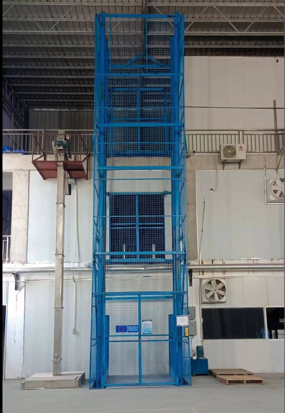 货梯升降机货运电梯防坠液压单双导轨货运机小型电梯固定式升降台