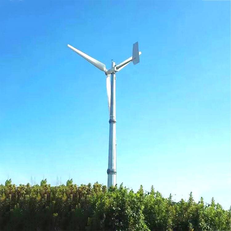 【沙洋縣 值得信賴 20千瓦小型風力發電機 草原安裝風力發電】圖片