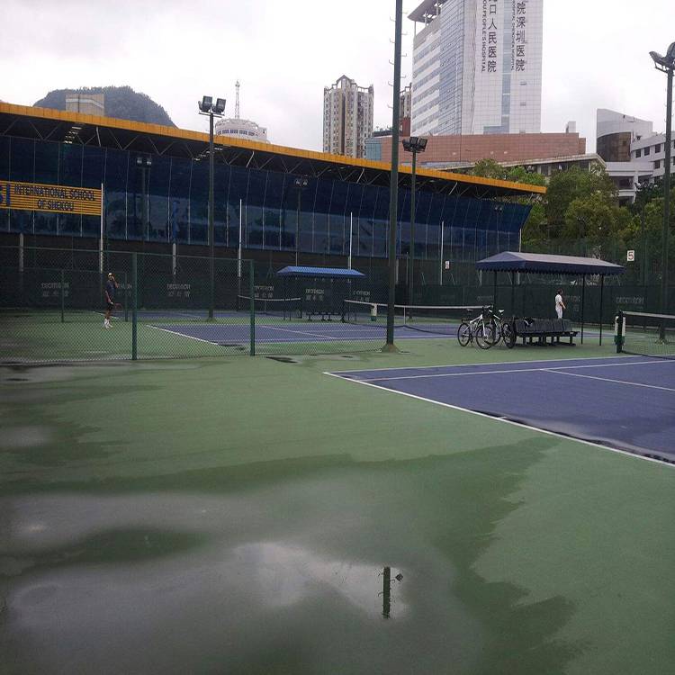 好看的丙烯酸网球场，杭州塑胶球场