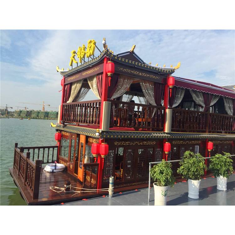 月亮湾旅游区豪华吃饭的景区画舫船楚歌现货