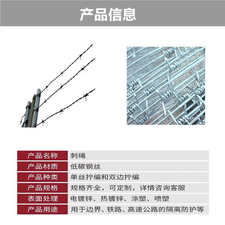 防盗铁丝刺网防盗铁丝刺网说明防盗铁丝刺网