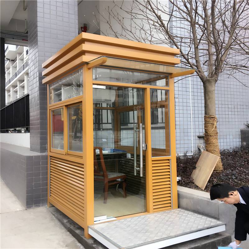 重庆双桥彩钢岗亭批发小区彩钢岗亭