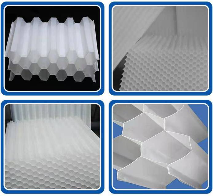 宁夏银川地区市政污水处理蜂窝斜管填料沉淀池沉淀过滤蜂窝斜管填料