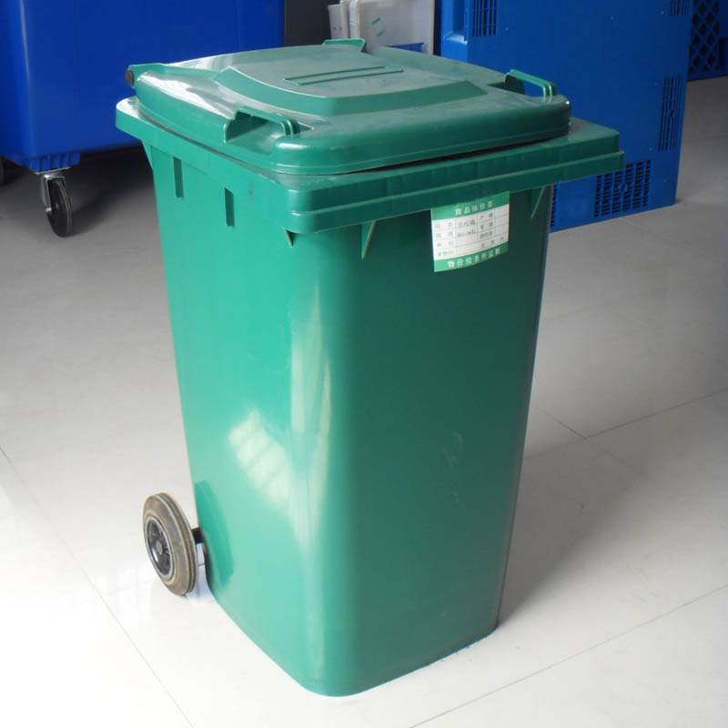 铜川240升15升户外室内垃圾分类挂车加厚塑料垃圾桶