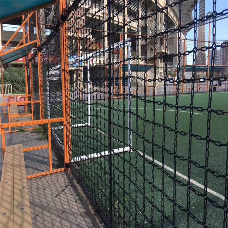 奧耐運動場圍網定制球場護欄網隔離網鐵鏈式圍網定制加工