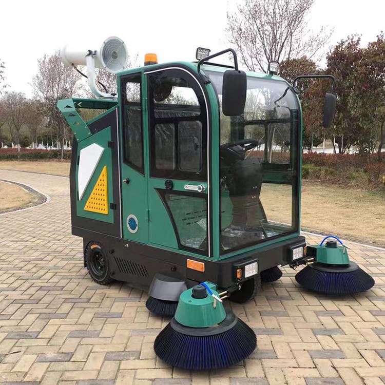 多功能电动扫路车高压清扫一体新能源清扫机厂区公园小型道路吸尘车