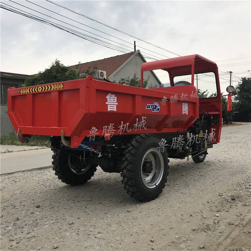 【皮帶驅動柴油農用三輪車 工程自卸三輪車 八速柴油運輸車】圖片