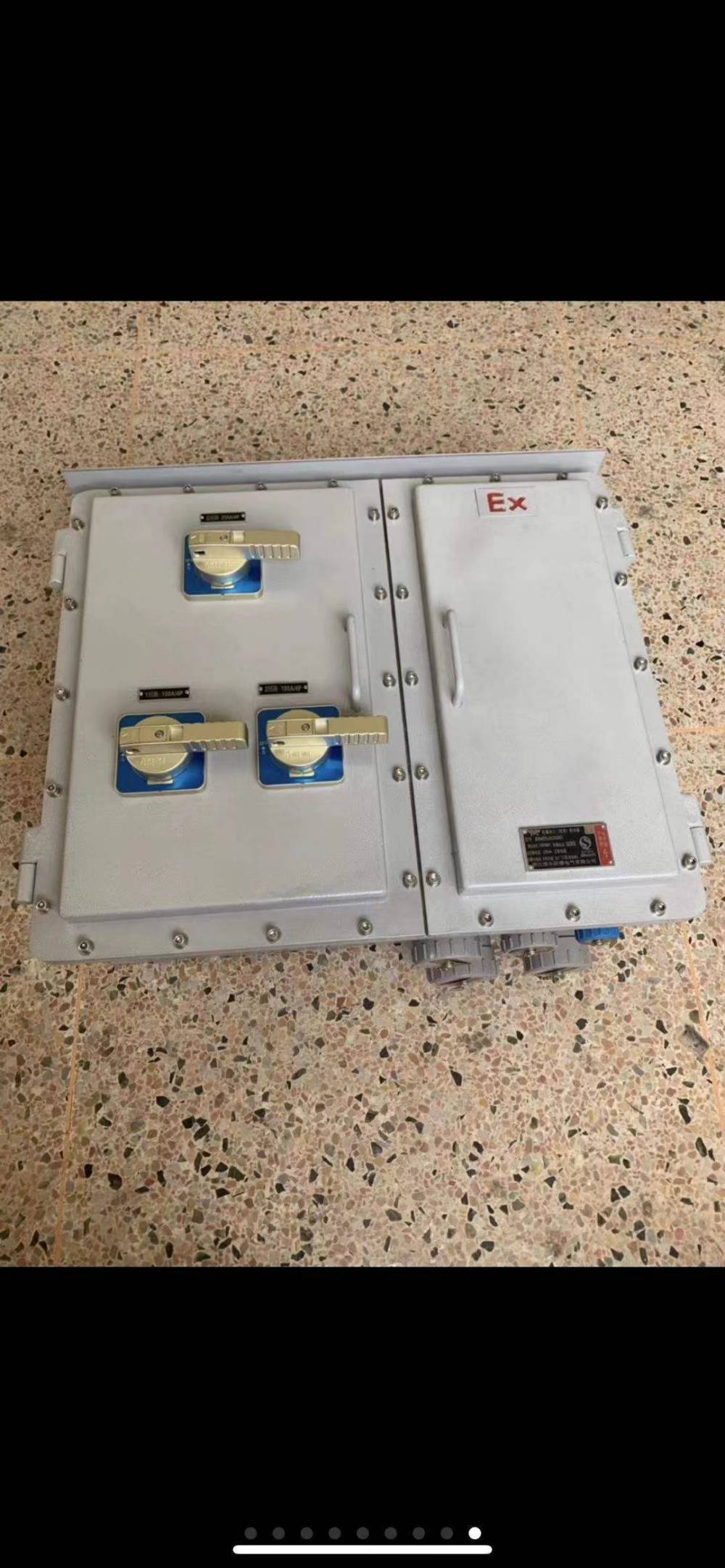 咸阳 机械加工厂 照明动力仪表检修箱 防爆增安箱