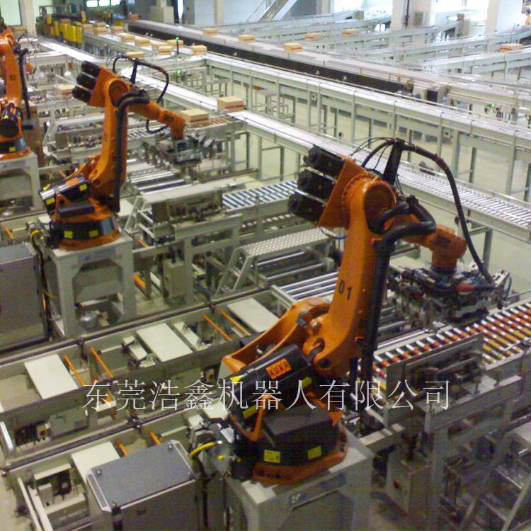 纸箱搬运机器人智能仓储搬运机器人安川MA1900机器人