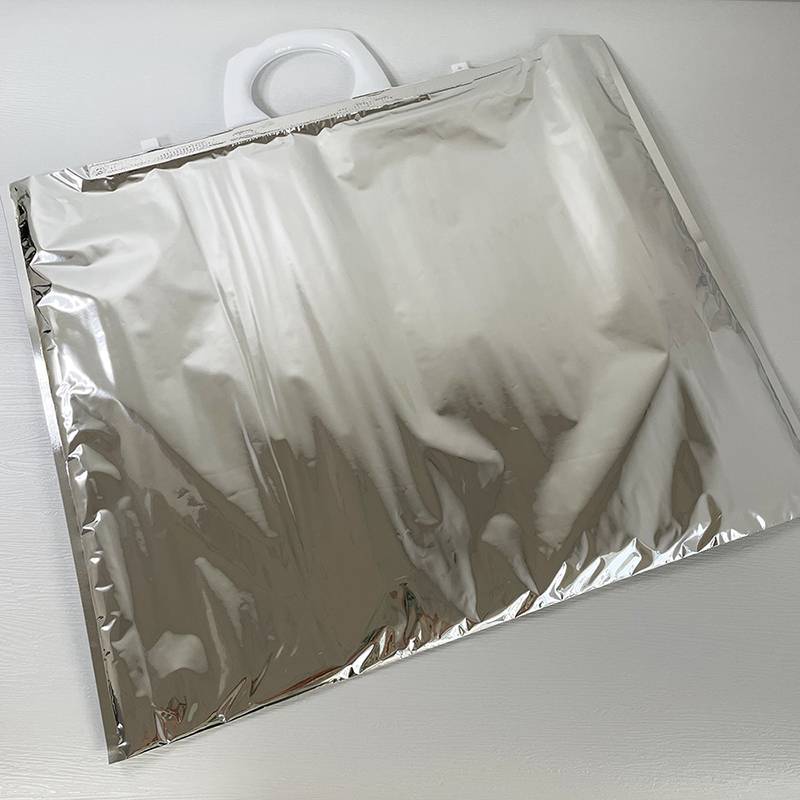 覆膜保温袋铝箔珍珠棉冰包冷藏袋大闸蟹冰包手提袋可印刷出口