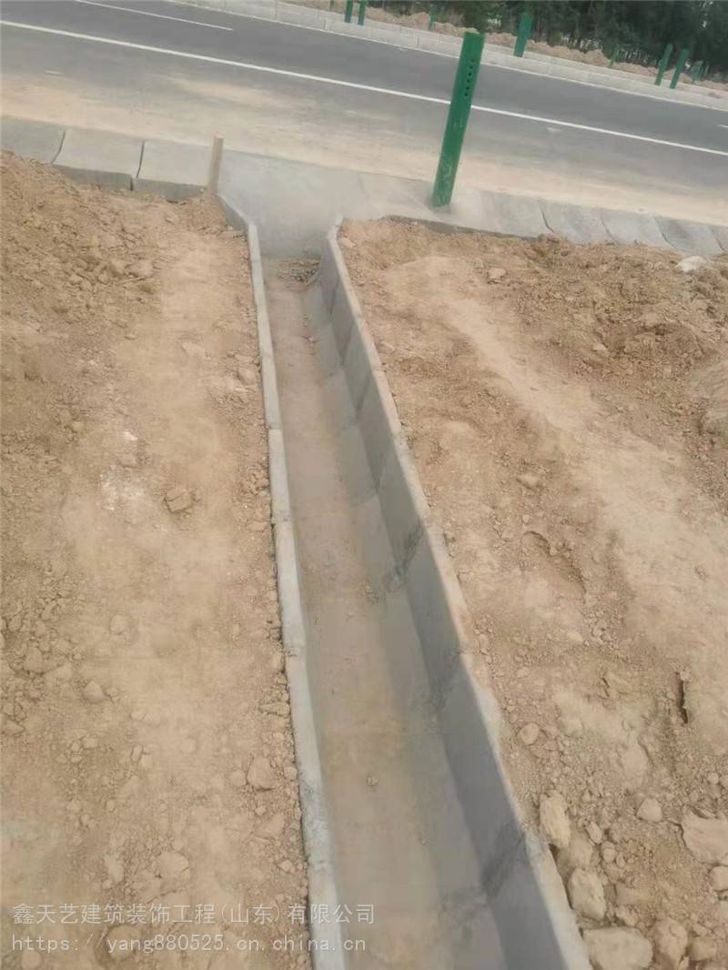 滨州水泥u型槽设计混凝土排水槽混凝土排水槽
