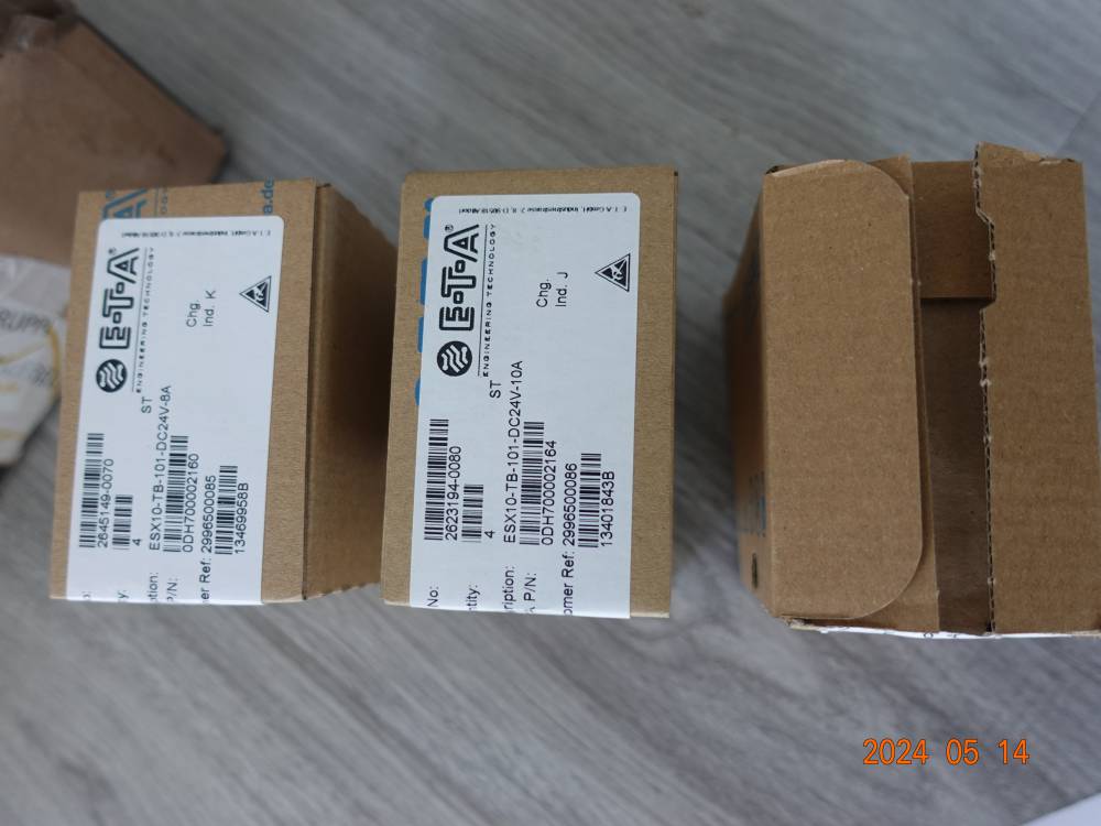 供应ETA热式断路器E-T-AESX10-TB-101-DC24V-6A