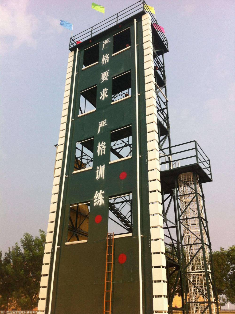 英浩供应四层六层训练拓展塔攀爬演习消防训练塔