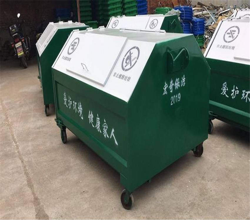湖北不锈钢垃圾箱 三方垃圾箱 图片
