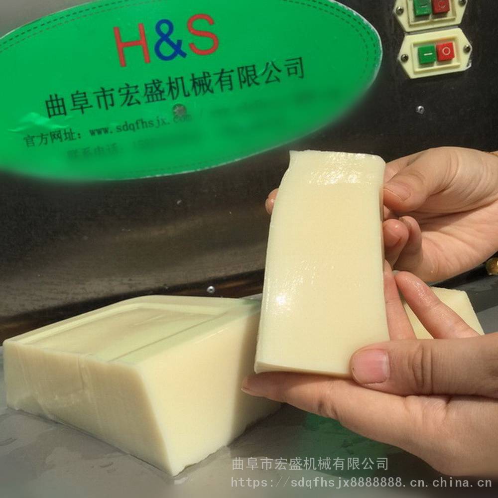 加厚型米豆腐机效率快米豆腐机米豆腐制作机生产视频