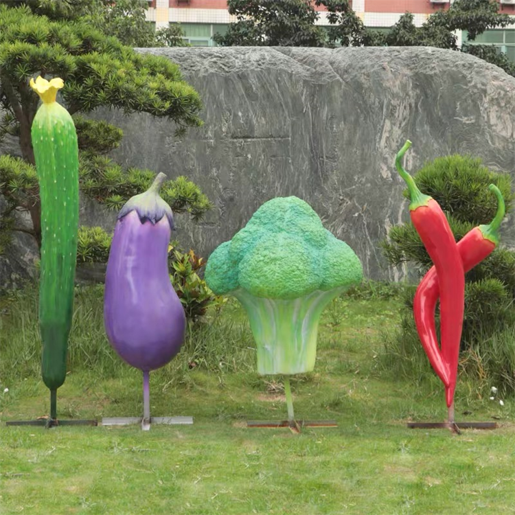玻璃钢蔬菜雕塑农场绿地果疏雕塑模型摆件景观小品雕塑