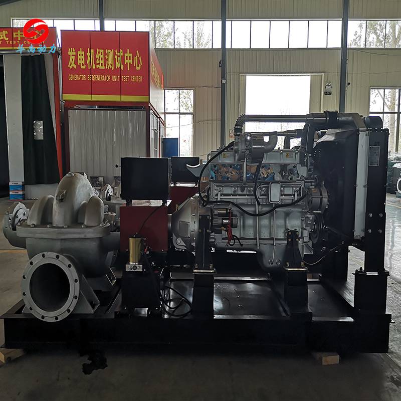 水泵柴油机组高扬程工地 景区高压给水泵站厂家定制