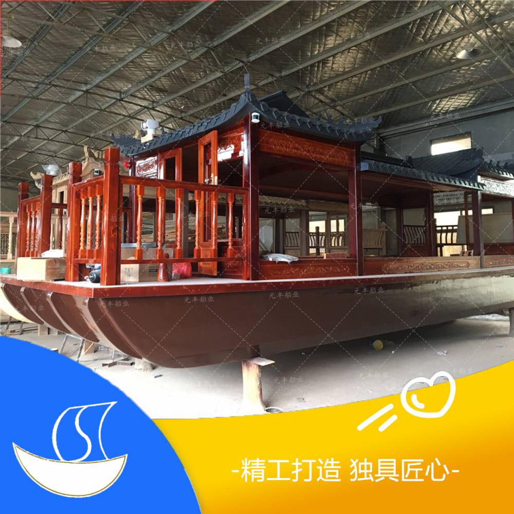 贵州有动力的旅游木船厂家直销
