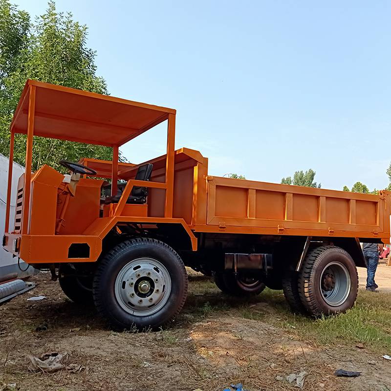 小型农用四不像翻斗车矿山专用四不像运输车四驱渣土自卸车
