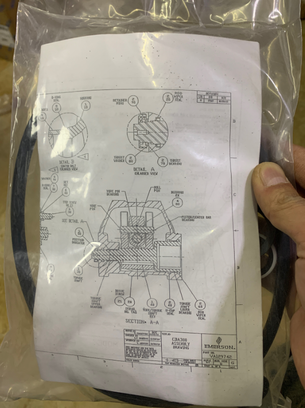 优势供应Bettis执行器维修包CBA830/SR/M3CBASERIESKIT