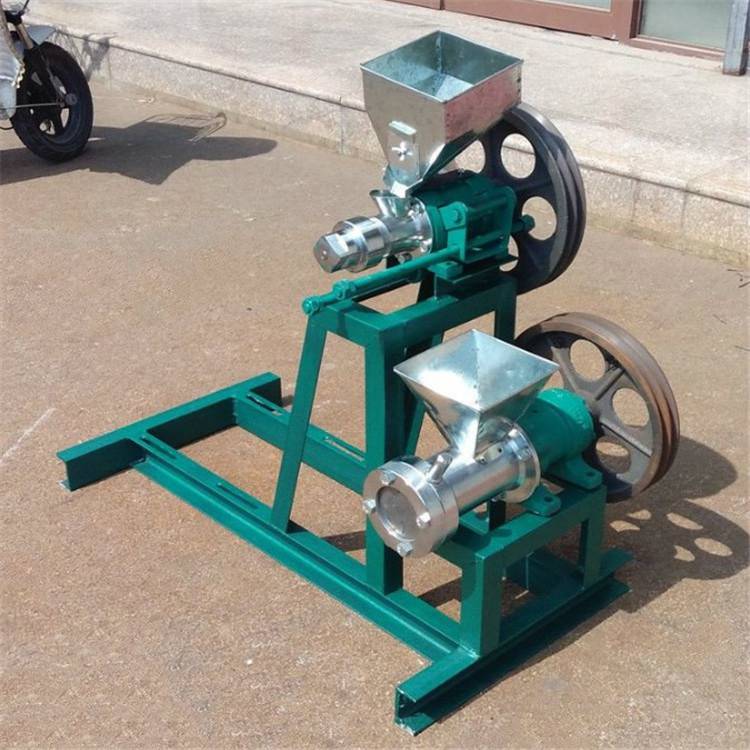 多功能金源牌玉米大米膨化机 整粒玉米加工空心棒膨化机自动切断