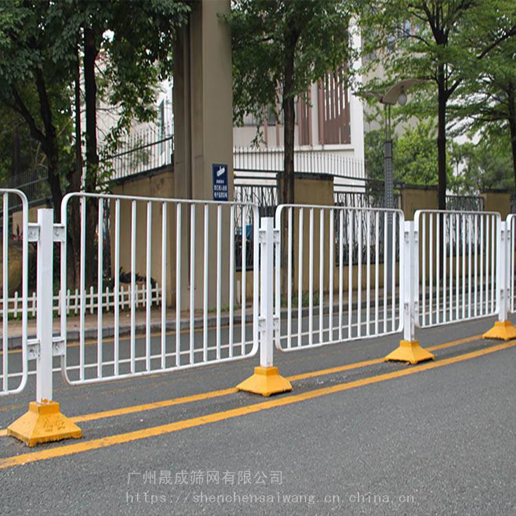 深圳城市道路隔离护栏光明区马路两旁灰色护栏深标1港式护栏厂