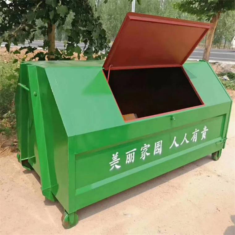 新疆铁皮垃圾箱 2.5方垃圾箱 厂家供应