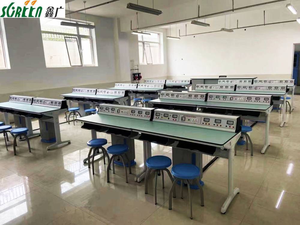 山东鑫广化验室设备 物理电学实验台 教师学生操作台 实验凳供应