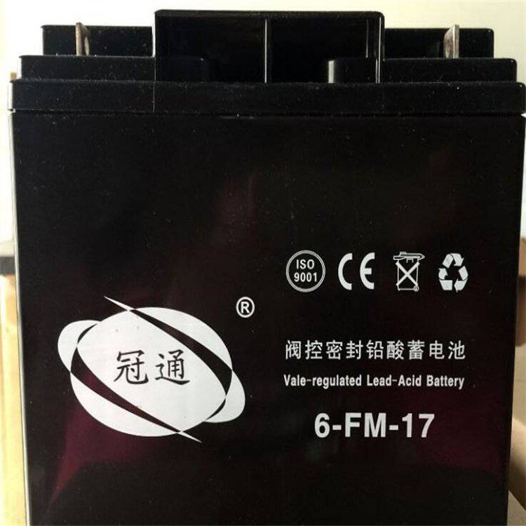 冠通蓄电池6-GFM-65外壳阻燃12V65AH更换安装免费