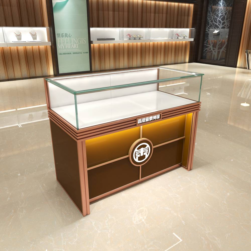 定制高端钢木展架 食品展示柜 超市展架 专卖店展柜货架