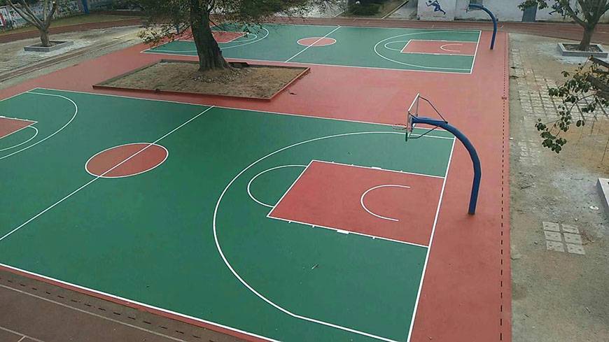 室外籃球場施工報價 室外籃球場施工施工方案