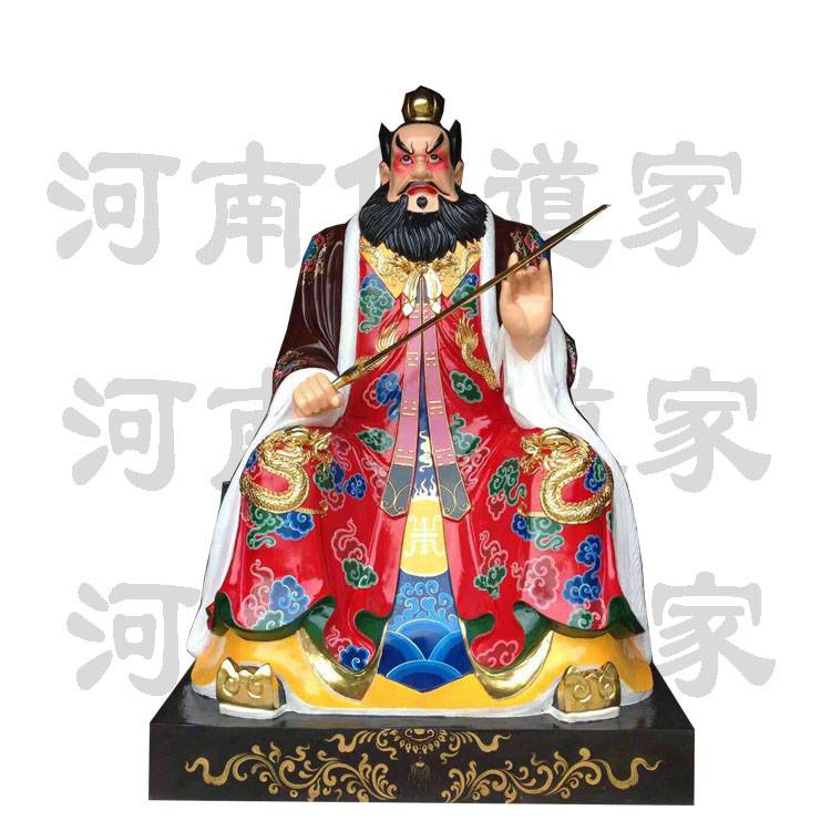 四大天师许真君许逊神像感天大帝许真人道教神像雕塑树脂佛像