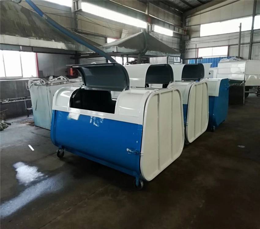 吉林钩臂式垃圾箱 6方垃圾箱 尺寸