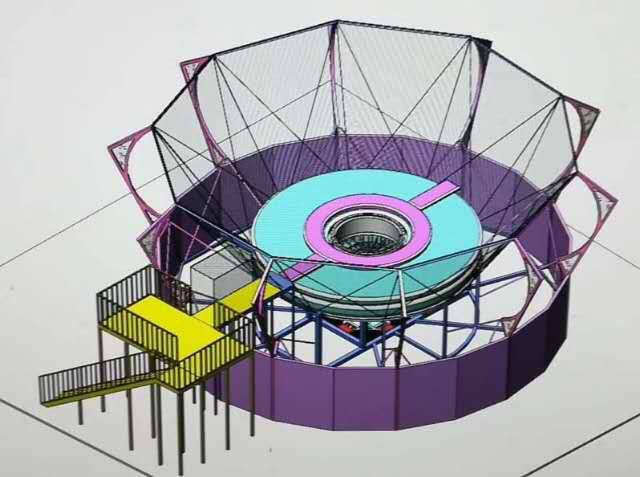 运动装备 游艺设施 大型户外陆地游乐设备 manbo漫波娱乐风洞设备固定