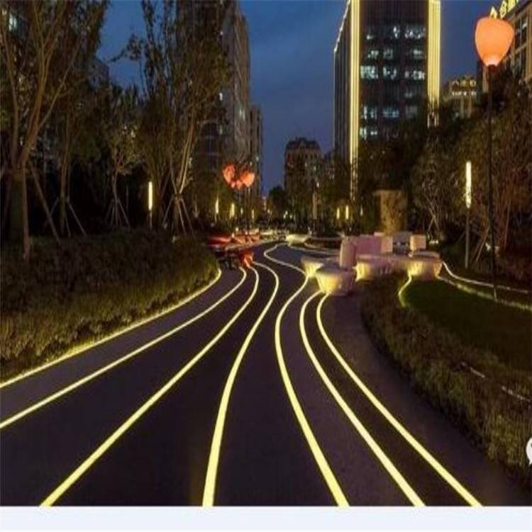 海南道路建设灯光 弧形面发光价格