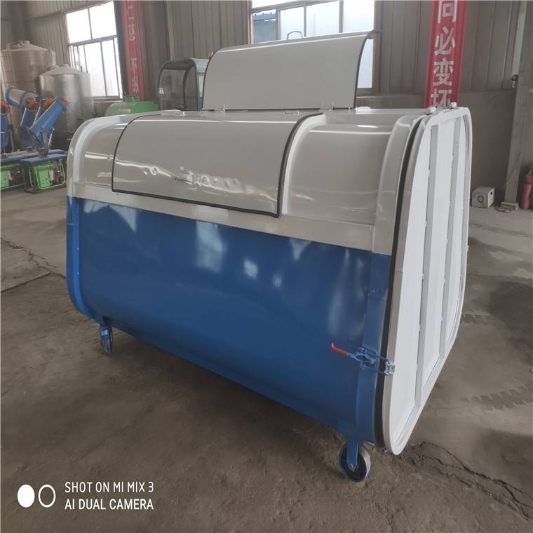 新疆铁皮垃圾箱 2.5方垃圾箱 厂家供应