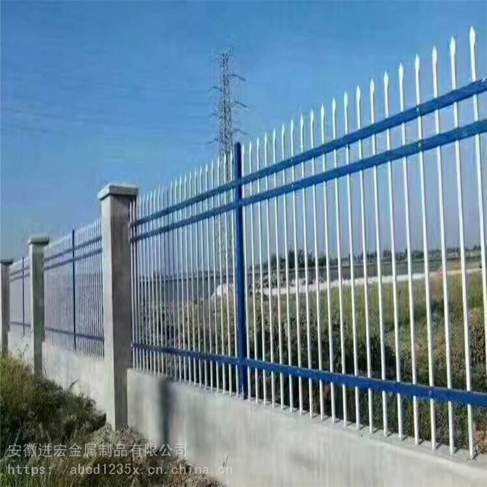 锌钢护栏厂家供应庭院围栏栅栏小区学校围墙栏杆