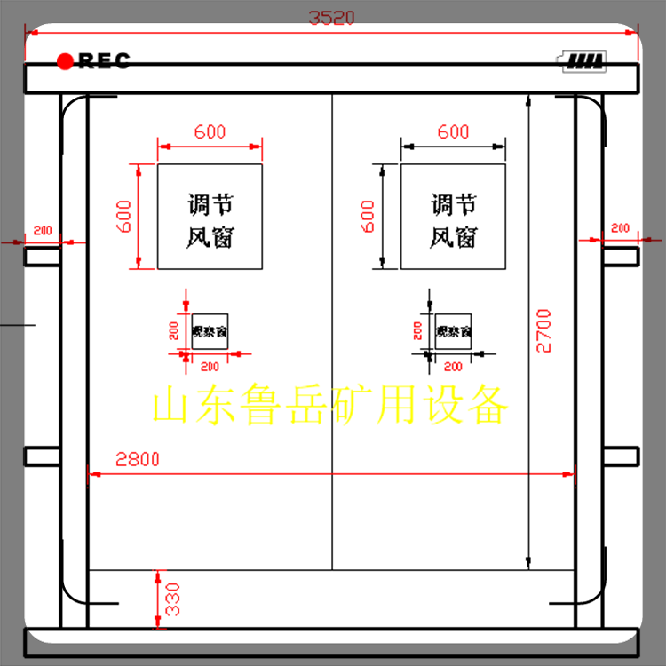 不锈钢自动平衡风门畅销全国 渭南气动平衡风门