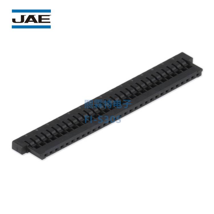 JAE连接器FI-S30S电缆侧插头外壳小型设备用板对线