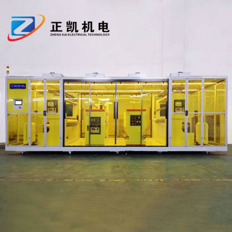 覆膜机厂家黄光制程设备ZK-R2R-FM-1300卷对卷覆膜机