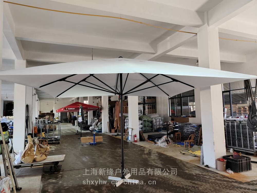超大型户外伞遮阳伞庭院伞太阳伞定制 方伞 圆伞 规格尺寸3米 3.5米 4米 4.5米 5米