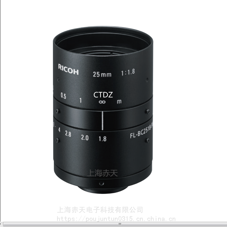 高清工业宾得PENTAX镜头现RICOH镜头FL-BC2518-9M