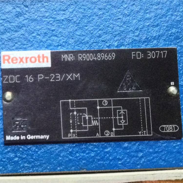 Rexroth/R900489669ZDC16P-2X/XM/压力补偿器
