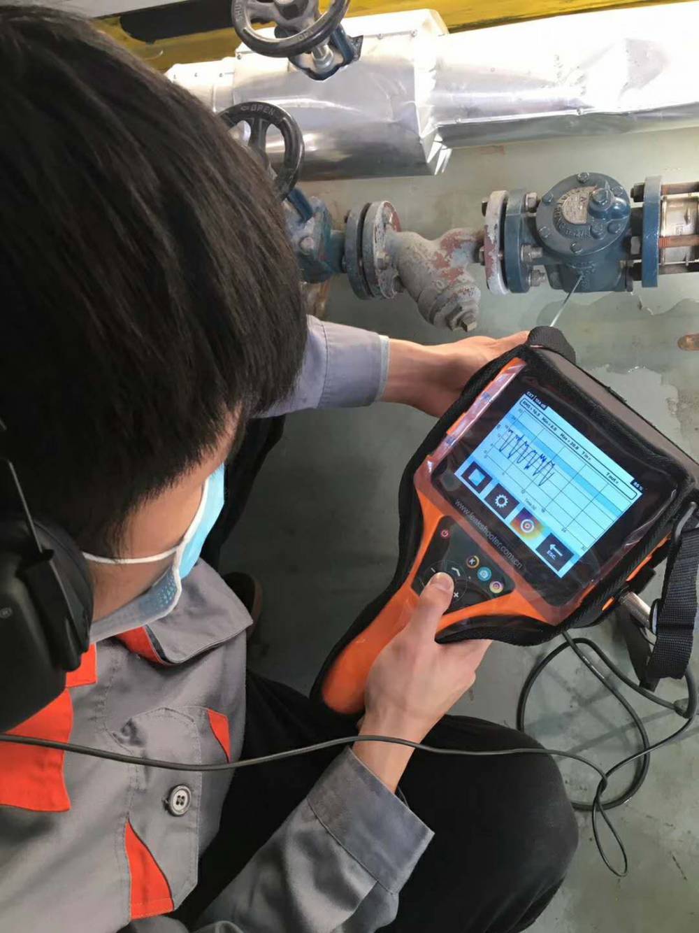 厂家直销ZS6510疏水阀检测仪蒸汽泄漏测试仪器声呐疏水器检测仪