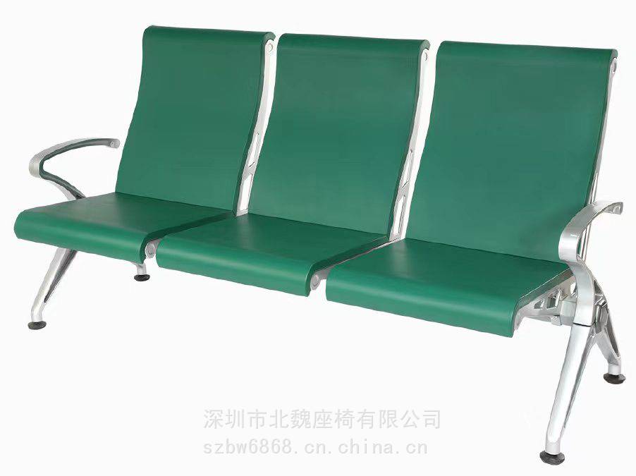 北魏1750*768*800mm机场椅 聚氨酯机场椅 车站联排长椅