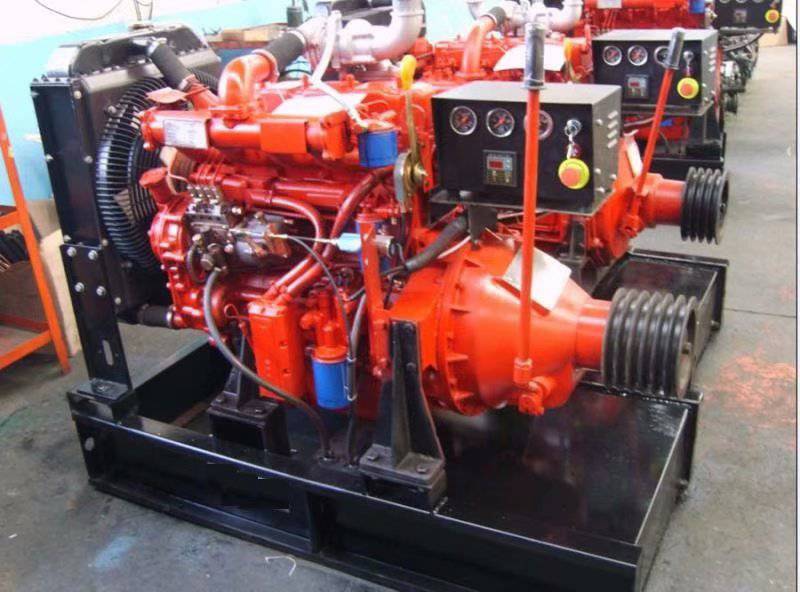 潍坊柴油发动机 ZH4100P水泥罐车离合器皮带轮30KW40千瓦50马力