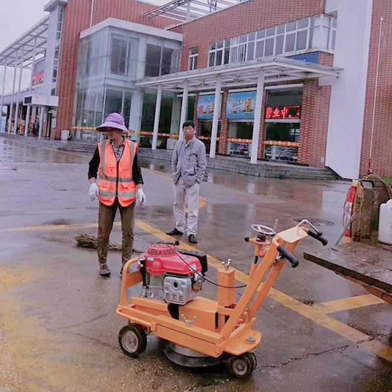 广东广州路面划线机标线除线机手推路面清除机公路标线除线机厂家